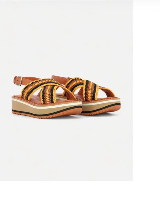 Clergerie Plaform Slides Size 8 - 8.5 Women - Picture 2 of 8